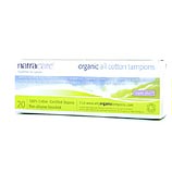 Certified Organic 100% Cotton Non-Applicator Tampons