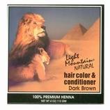 Hair Color & Conditioner, Dark Brown