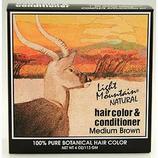 Hair Color & Conditioner, Medium Brown