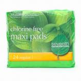 Chlorine Free Maxi Pads-Regular