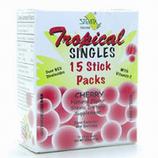 Tropical Singles Cherry Flavored Stevia Stick Packs